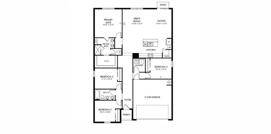 Villa ou maison à Haines City, Floride 4 chambres, 170.94 m2 № 1839896