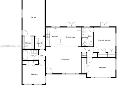 House in Miami Shores, Florida 3 bedrooms, 123.19 sq.m. № 1768336 - photo 5