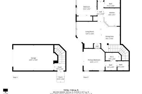 Townhouse in Riviera Beach, Florida 2 bedrooms, 94.95 sq.m. № 2173450 - photo 30