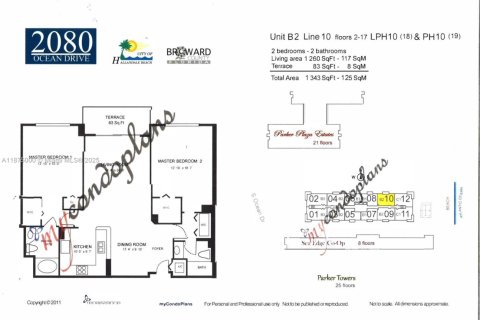 Condo in Hallandale Beach, Florida, 2 bedrooms  № 1927429 - photo 15