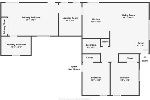 House in Saint Petersburg, Florida 3 bedrooms, 122.07 sq.m. № 1906717 - photo 6