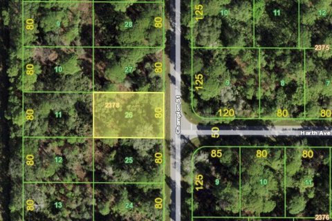 Land in Port Charlotte, Florida № 2163305