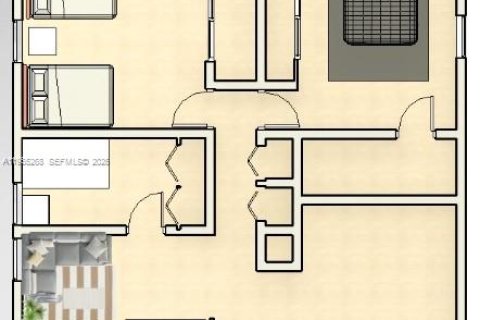 Villa ou maison à louer à Miami, Floride: 3 chambres № 2026923 - photo 23