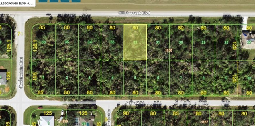 Land in Port Charlotte, Florida № 2164702