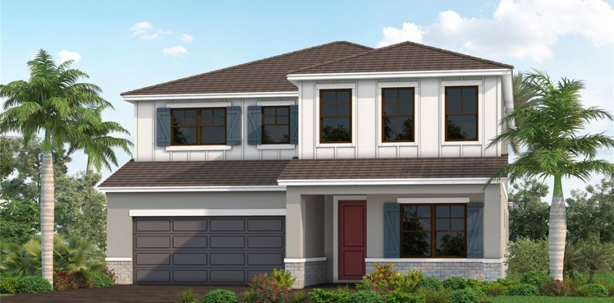 House in Bradenton, Florida 4 bedrooms, 323.86 sq.m. № 1831658