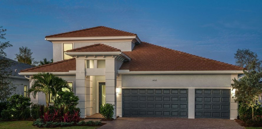 House in Cresswind Lakewood Ranch in Lakewood Ranch, Florida 4 bedrooms, 305 sq.m. № 564502