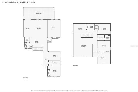 Villa ou maison à vendre à Apollo Beach, Floride: 6 chambres, 312.34 m2 № 2383509 - photo 2
