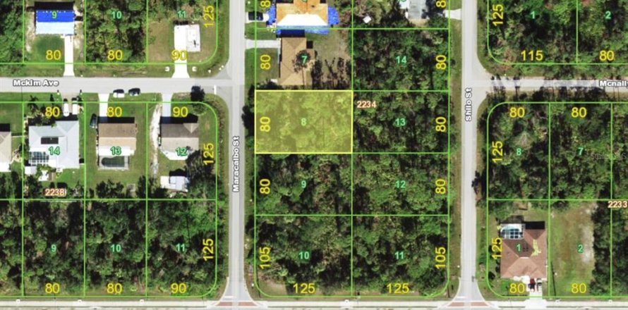 Terreno en Port Charlotte, Florida № 2158729