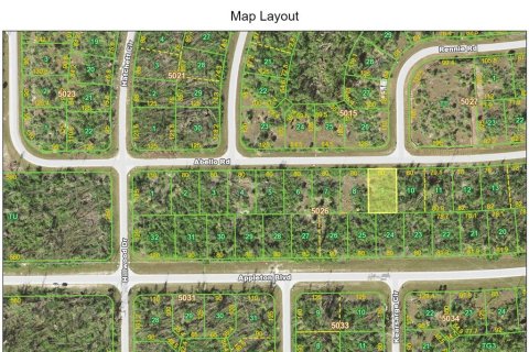 Terreno en Port Charlotte, Florida № 2204822