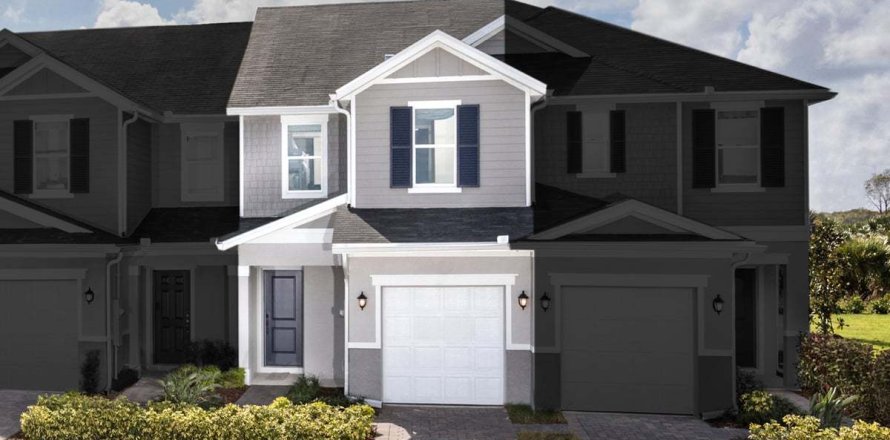 Townhouse in Bellaviva Townhomes at Westside in Davenport, Florida 3 rooms, 145 sq.m. № 302553