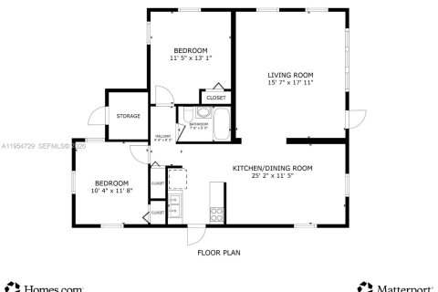 Купить виллу или дом в Форт-Лодердейл, Флорида 2 спальни, 101.26м2, № 2008438 - фото 22
