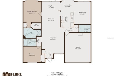 House in Trinity, Florida 2 bedrooms, 148.09 sq.m. № 2222271 - photo 18