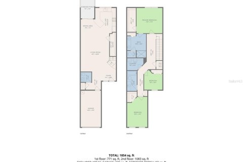 Townhouse in Sarasota, Florida 3 bedrooms, 172.15 sq.m. № 2273014 - photo 22