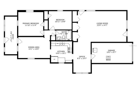 House in Saint Petersburg, Florida 2 bedrooms, 112.78 sq.m. № 1824252 - photo 25
