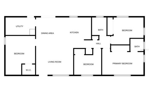 House in Leesburg, Florida 4 bedrooms, 120.4 sq.m. № 1762063 - photo 24