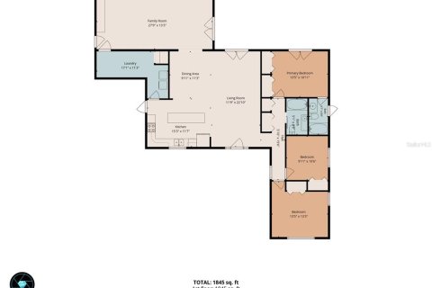 Купить виллу или дом в Тампа, Флорида 7 комнат, 166.48м2, № 2291837 - фото 6