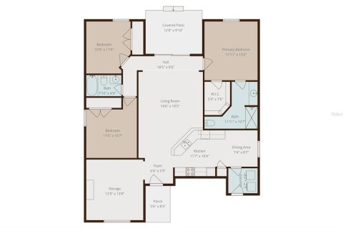 Casa en venta en Brooksville, Florida, 3 dormitorios, 143.63 m2 № 2117477 - foto 27