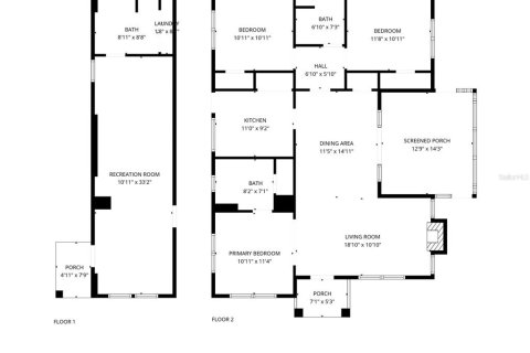 Villa ou maison à vendre à Daytona Beach, Floride: 3 chambres, 192.12 m2 № 2143008 - photo 5