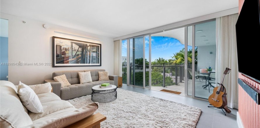 Кондоминиум с 3 спальнями в Майами-Бич, Флорида № 1949722