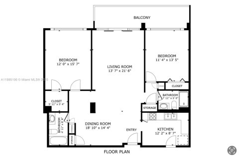 Condo in Hallandale Beach, Florida, 2 bedrooms № 1933066 - photo 21