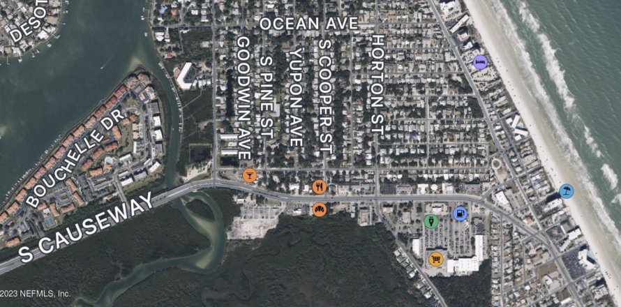Commercial property in New Smyrna Beach, Florida № 857602