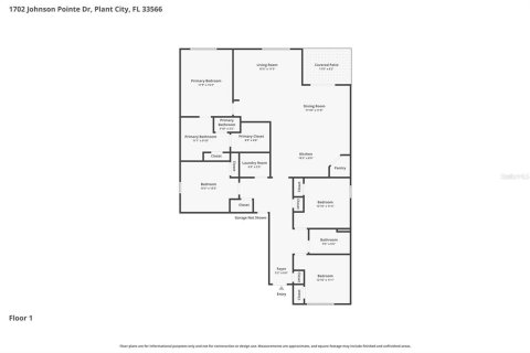 House in Plant City, Florida 4 bedrooms, 171.5 sq.m. № 2208461 - photo 2