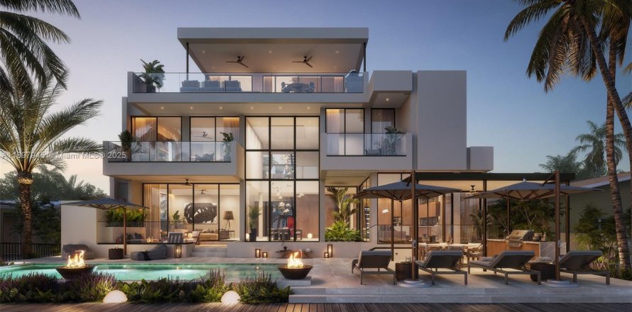 House in Fort Lauderdale, Florida 6 bedrooms, 632.85 sq.m. № 2081570