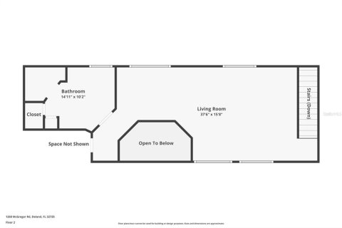 House in DeLand, Florida 3 bedrooms, 231.88 sq.m. № 2131599 - photo 18