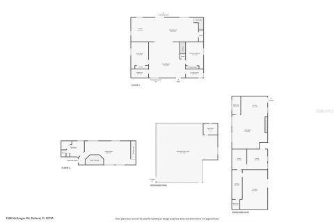 House in DeLand, Florida 3 bedrooms, 231.88 sq.m. № 2131599 - photo 20