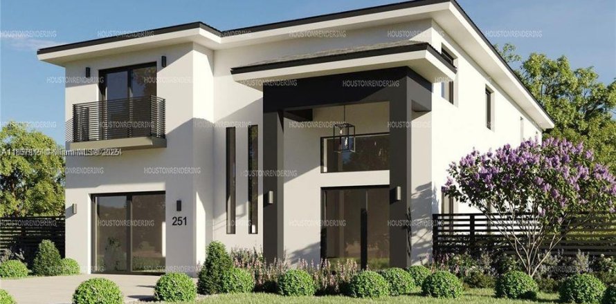 House in Miami, Florida 4 bedrooms, 222.13 sq.m. № 1881974