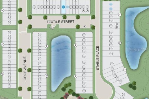 Townhouse in Parrish, Florida 2 bedrooms, 111.95 sq.m. № 1747547 - photo 13