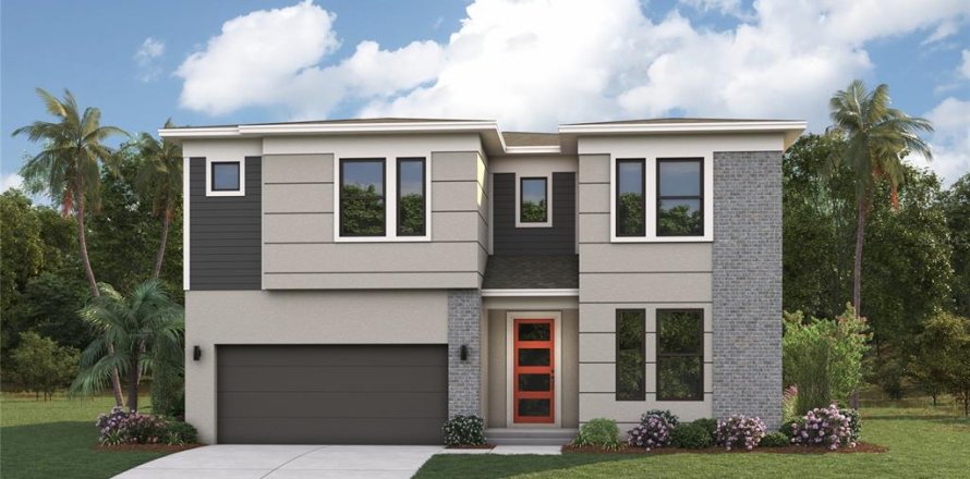 House in Tampa, Florida 5 bedrooms, 382.76 sq.m. № 2210793