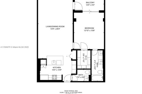 Condo in Bal Harbour, Florida, 1 bedroom  № 1705934 - photo 16