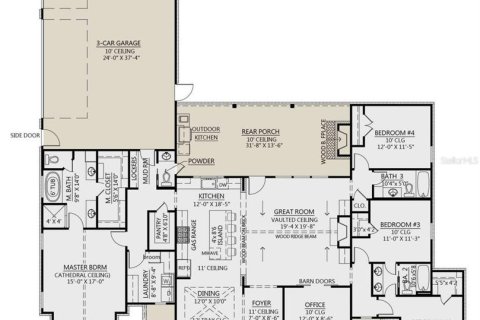 Villa ou maison à vendre à Dade City, Floride: 4 chambres, 222.97 m2 № 2419931 - photo 7