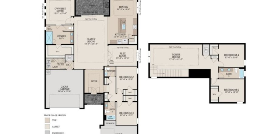 Таунхаус в Shearwater - Shearwater 24ft Townhomes во Флориде 3 комнаты, 139м2 № 425053