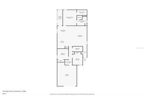 Casa en venta en Gibsonton, Florida, 3 dormitorios, 139.07 m2 № 1803990 - foto 25