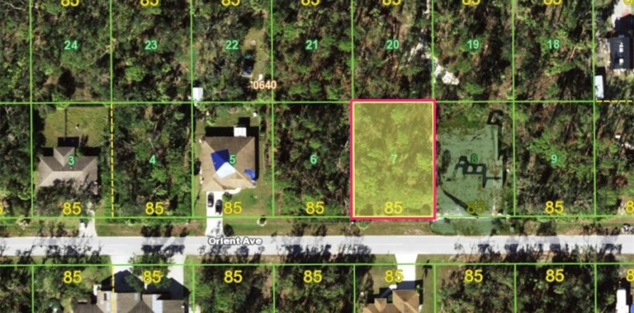 Land in Port Charlotte, Florida № 2166478