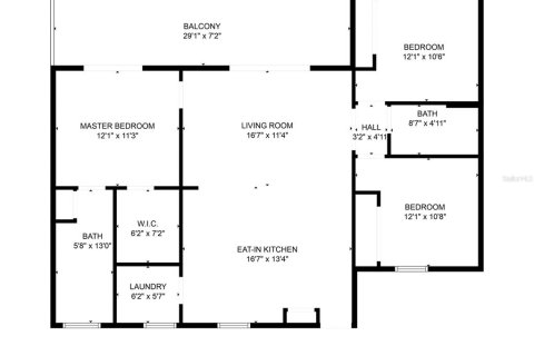 House in Hernando Beach, Florida 3 bedrooms, 114.73 sq.m. № 1568532 - photo 5