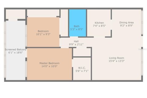 Condo in Seminole, Florida, 2 bedrooms  № 1582592 - photo 17