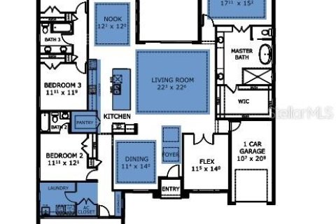 House in Apollo Beach, Florida 4 bedrooms, 278.99 sq.m. № 1578792 - photo 29