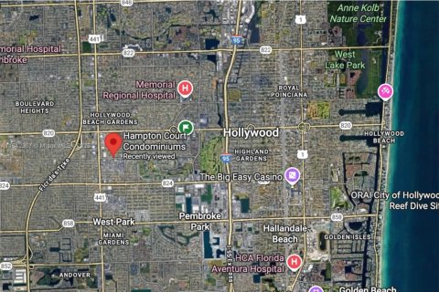Condominio en venta en Hollywood, Florida, 1 dormitorio, 60.39 m2 № 2076979 - foto 11
