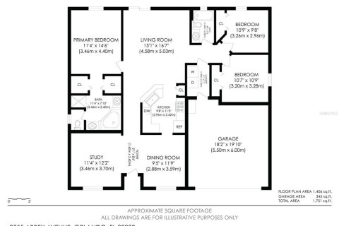 Villa ou maison à vendre à Orlando, Floride: 3 chambres, 145.02 m2 № 2428670 - photo 20
