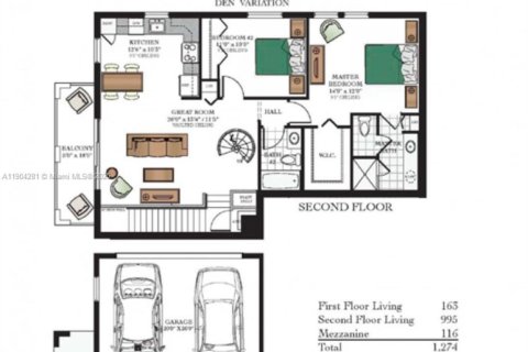 Купить таунхаус в Санрайз, Флорида 2 спальни, № 1956606 - фото 23