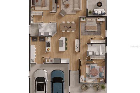 House in Ocklawaha, Florida 3 bedrooms, 125.42 sq.m. № 1202032 - photo 4