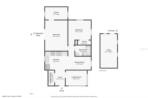 Villa ou maison à vendre à Tampa, Floride: 2 chambres, 81.75 m2 № 2415527 - photo 24