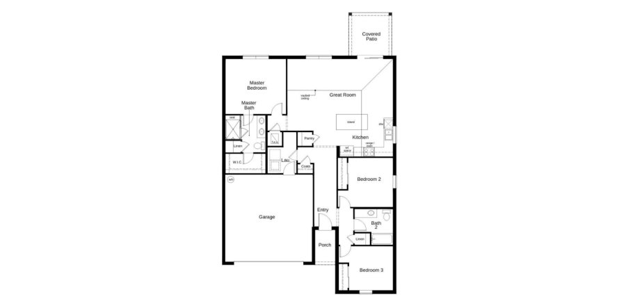 Townhouse in WILLIAMS POINTE in Seffner, Florida 3 bedrooms, 143 sq.m. № 60497