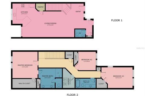 Townhouse in Bradenton, Florida 3 bedrooms, 177.26 sq.m. № 2226217 - photo 12