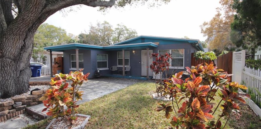 House in Tampa, Florida 4 bedrooms, 129.23 sq.m. № 2229592