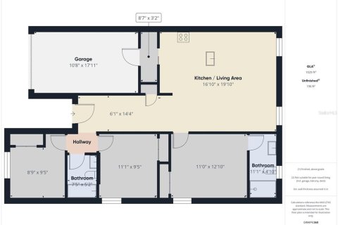 Casa en venta en Lakeland, Florida, 3 dormitorios, 95.6 m2 № 1907135 - foto 2