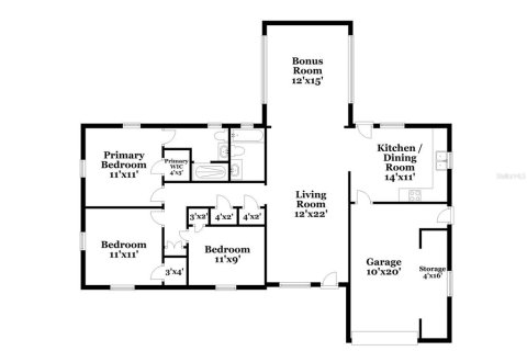 Casa en alquiler en Orlando, Florida, 3 dormitorios, 119.01 m2 № 1913916 - foto 16